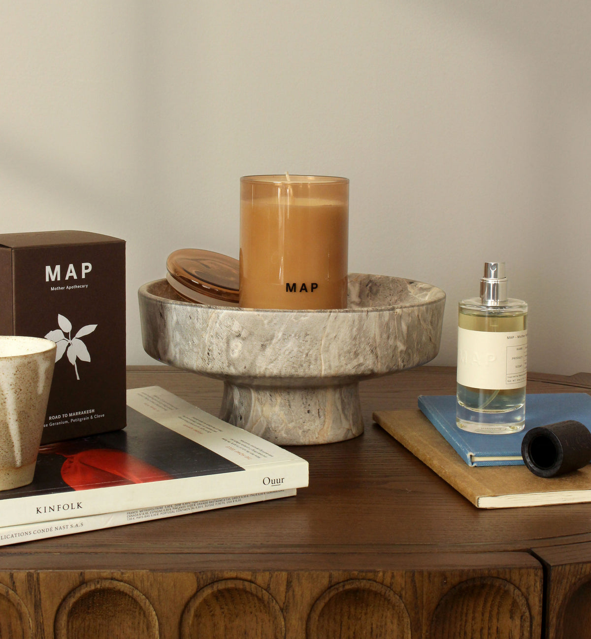 Calm Aromatherapy Candle & Spray Set