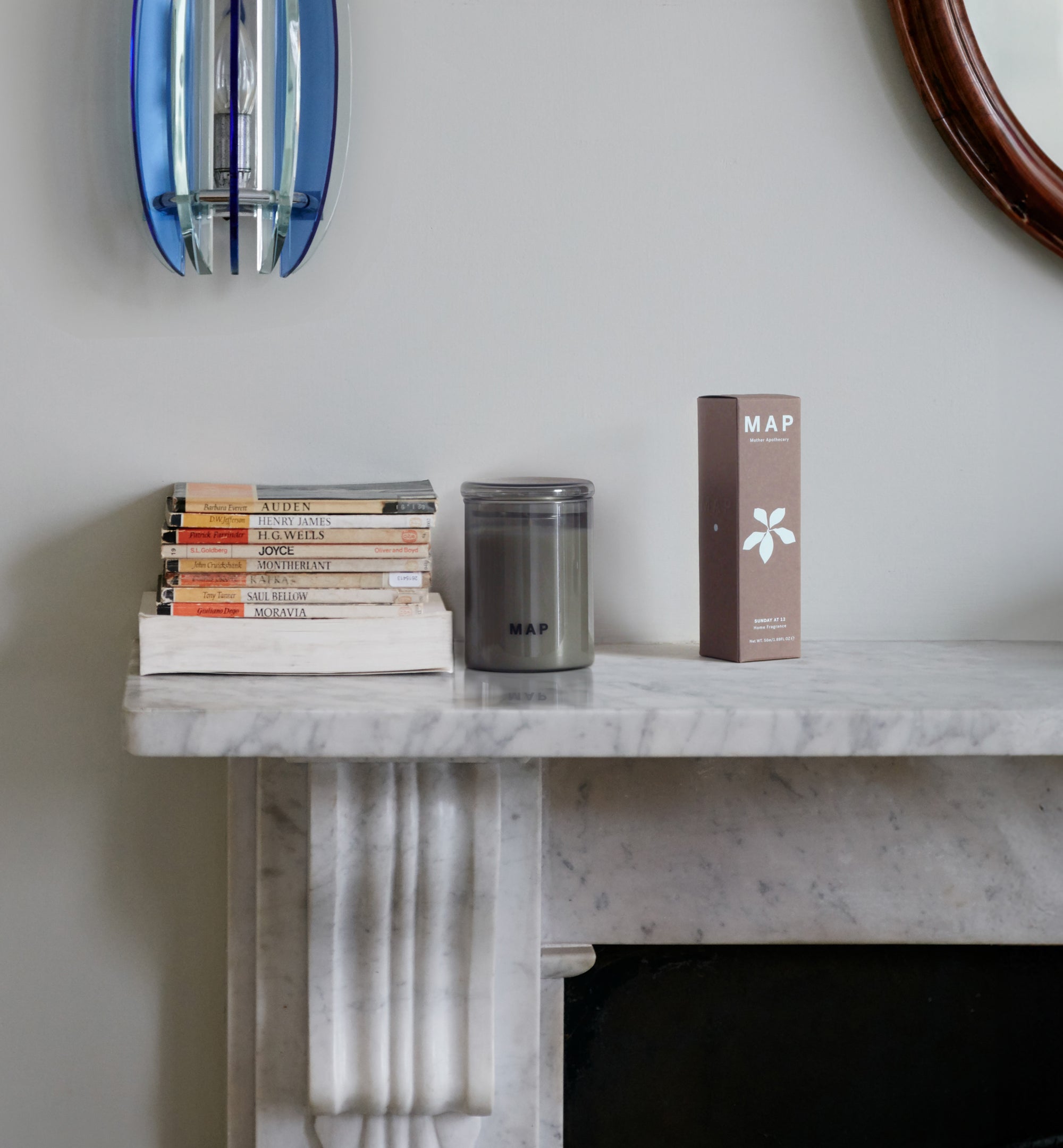 Blue Fields - Lavender and Sandalwood Candle to Rest