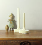 Geometric - Pack of 2 Scented Natural Wax Table Candles