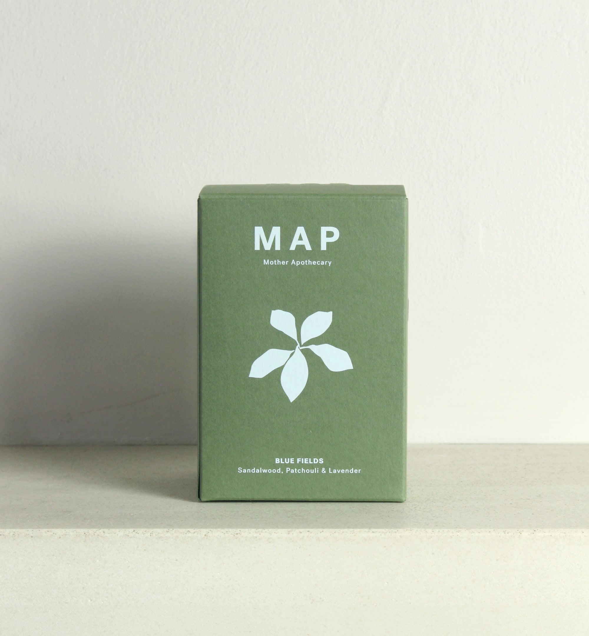 Blue Fields - Bougie d'aromathérapie pour se reposer