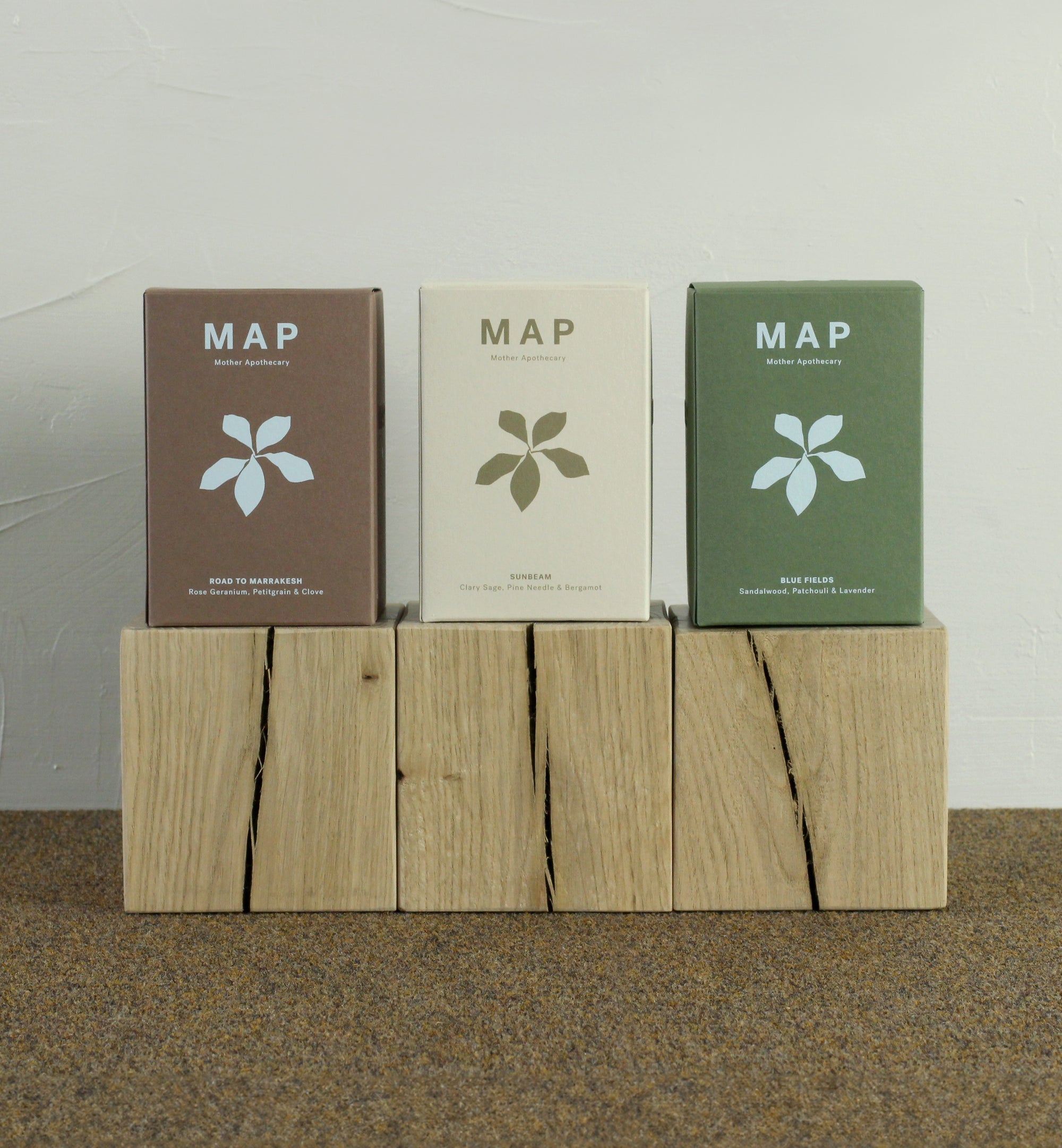 Set of 3 Large Aromatherapy Candles